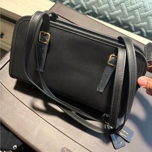 Coach Swing Zip Bag Black